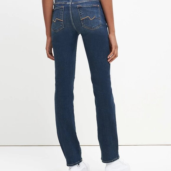 7 for all mankind Straight Leg Jean Women's Size 29 - Picture 2 of 7